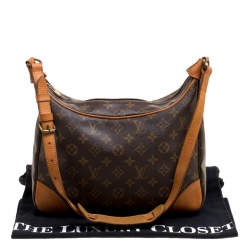 Pre Owned Louis Vuitton Monogram Canvas Boulogne Bag