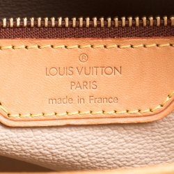 Pre Owned Louis Vuitton Monogram Canvas Petit Bucket Bag