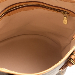 Pre Owned Louis Vuitton Monogram Canvas Petit Bucket Bag