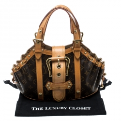 Pre Owned Louis Vuitton Monogram Canvas Theda GM Bag