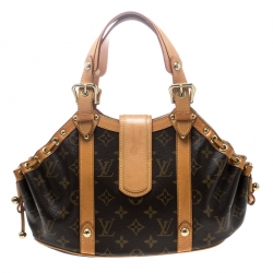 Pre Owned Louis Vuitton Monogram Canvas Theda GM Bag