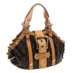 Pre Owned Louis Vuitton Monogram Canvas Theda GM Bag