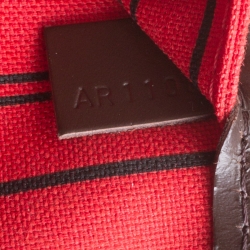 Louis Vuitton Damier Ebene Canvas Neverfull MM Bag