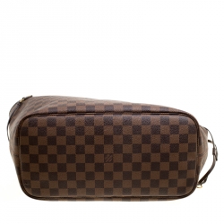 Louis Vuitton Damier Ebene Canvas Neverfull MM Bag