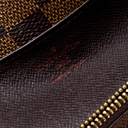 Louis Vuitton Damier Ebene Emilie Continental Flap Wallet
