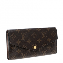 Louis Vuitton Monogram Canvas Sarah NM3 Wallet