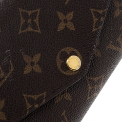 Louis Vuitton Monogram Canvas Sarah NM3 Wallet