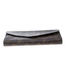Louis Vuitton Monogram Canvas Sarah NM3 Wallet