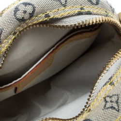 Pre Owned Louis Vuitton Encre Monogram Mini Lin Jeanne Bag