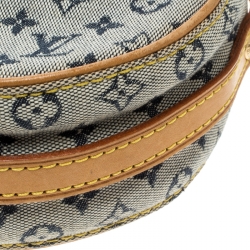 Pre Owned Louis Vuitton Encre Monogram Mini Lin Jeanne Bag
