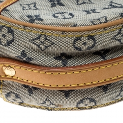 Pre Owned Louis Vuitton Encre Monogram Mini Lin Jeanne Bag