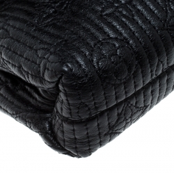 مملوكة مسبقًا Louis Vuitton Black Monogram Leather Limited Edition Altair Clutch