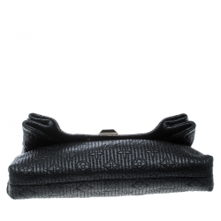 مملوكة مسبقًا Louis Vuitton Black Monogram Leather Limited Edition Altair Clutch