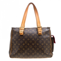 Pre Owned Louis Vuitton Monogram Canvas Multiple Cite Bag