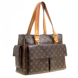 Pre Owned Louis Vuitton Monogram Canvas Multiple Cite Bag