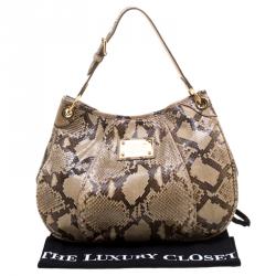 Louis Vuitton Beige Python Limited Edition Galliera Smeralda PM Bag Louis Vuitton | TLC