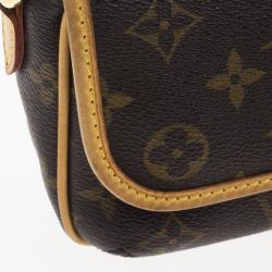 Pre Owned Louis Vuitton Tikal PM Monogram Canvas Shoulder Pochette Bag