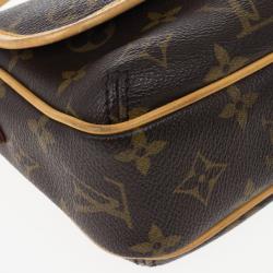 Pre Owned Louis Vuitton Tikal PM Monogram Canvas Shoulder Pochette Bag