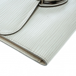 مملوكة مسبقًا محفظة لوي فيتون إيوغيني جلد إيبي عاجية