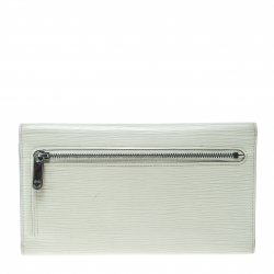 مملوكة مسبقًا محفظة لوي فيتون إيوغيني جلد إيبي عاجية