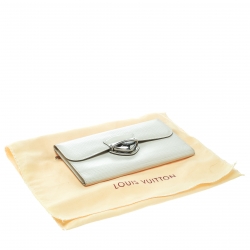 مملوكة مسبقًا محفظة لوي فيتون إيوغيني جلد إيبي عاجية