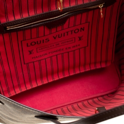 Louis Vuitton Damier Ebene Canvas Neverfull MM Bag