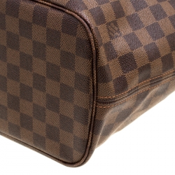 Louis Vuitton Damier Ebene Canvas Neverfull MM Bag