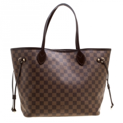 LOUIS VUITTON DAMIER EBENE NEVERFULL TOTE MM (2013) - CRTBLNCHSHP