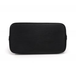 Pre Owned Louis Vuitton Noir Epi Leather Alma PM Bag