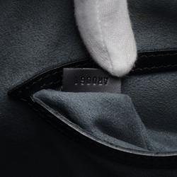 Pre Owned Louis Vuitton Noir Epi Leather Alma PM Bag