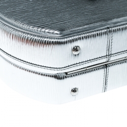 مملوكة مسبقًا Louis Vuitton Silver Epi Leather Petite Boite Chapeau Bag