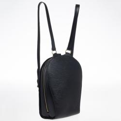 مملوكة مسبقًا Louis Vuitton Black Epi Leather Mabillon Backpack Bag