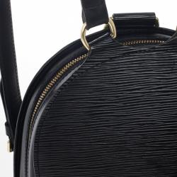 مملوكة مسبقًا Louis Vuitton Black Epi Leather Mabillon Backpack Bag
