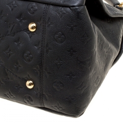 مملوكة مسبقًا Louis Vuitton Black Monogram Empreinte Leather Artsy MM Bag