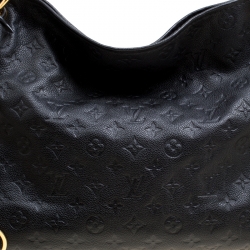 مملوكة مسبقًا Louis Vuitton Black Monogram Empreinte Leather Artsy MM Bag