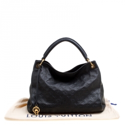 مملوكة مسبقًا Louis Vuitton Black Monogram Empreinte Leather Artsy MM Bag