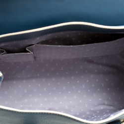 مملوكة مسبقًا Louis Vuitton Light Blue Suhali Leather L'Epanoui GM bag