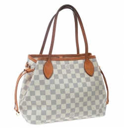 Louis Vuitton Damier Azur Canvas Neverfull PM Bag