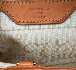 Louis Vuitton Damier Azur Canvas Neverfull PM Bag