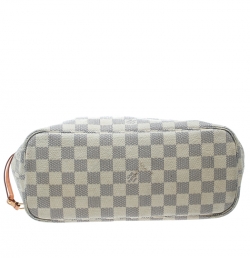 Louis Vuitton Damier Azur Canvas Neverfull PM Bag