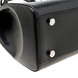 Pre Owned Louis Vuitton Black Epi Leather Brea GM Bag