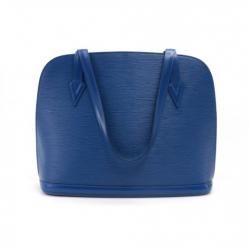مملوكة مسبقًا Louis Vuitton Toledo Blue Epi Leather Lussac Bag