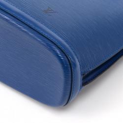 مملوكة مسبقًا Louis Vuitton Toledo Blue Epi Leather Lussac Bag