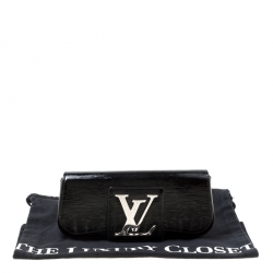 مملوكة مسبقًا حقيبة كلتش لوي فيتون سوب جلد أيبي أليكتريك سوداء