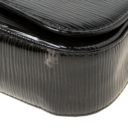 مملوكة مسبقًا حقيبة كلتش لوي فيتون سوب جلد أيبي أليكتريك سوداء