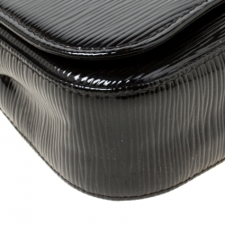 مملوكة مسبقًا حقيبة كلتش لوي فيتون سوب جلد أيبي أليكتريك سوداء