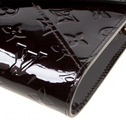 Pre Owned حقيبة لوي فيتون ميرا فيرنيه مونوغرامية عنابية