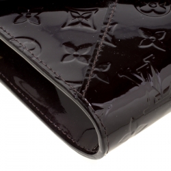 Pre Owned حقيبة لوي فيتون ميرا فيرنيه مونوغرامية عنابية