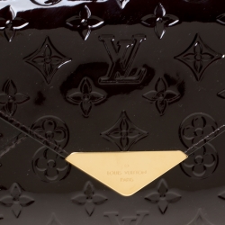 Pre Owned حقيبة لوي فيتون ميرا فيرنيه مونوغرامية عنابية