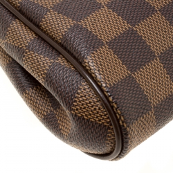 مملوكة مسبقًا Louis Vuitton Damier Ebene Canvas Eva Clutch